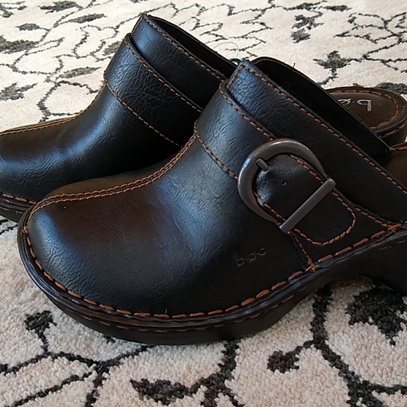 b.o.c. Shoes - B.O.C. Hannie Black Clog Size 9 Vegan Leather